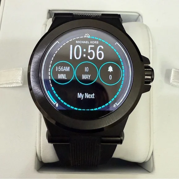 MICHAEL KORS Access Dylan Smart Watch MKT5011 Dylan Silicone Black-Tone Smartwatch | Michael Kors [US] main image 3
